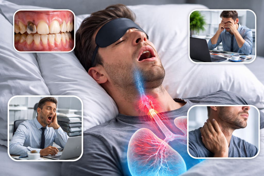 Problemas de salud por respiración bucal